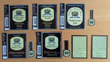 Bieretiketten Neuzelle Klosterbrau. - Schwarzer Abt + Schwarzbier - alle versch.