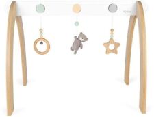 Kaloo Baby Gym Spiel Erlebnis Bogen HOME Holz Plüsch Natur Bunt 48x65x44cm