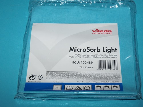 Vileda microfasertuch blau - microfasertuch,