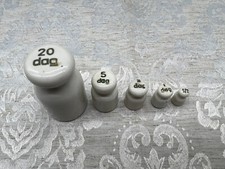 ANTIKE PORZELLAN GEWICHTE