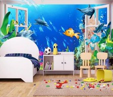 3D Fenster Seefisch ZHUC834