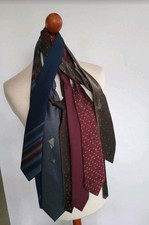 6 Krawatten Retro DDR SEIDE