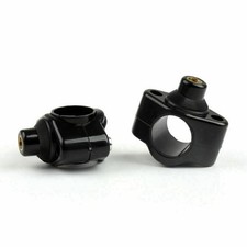 Universal Windschild Windschutzscheibe 1"25mm&1 1/8"28mm Handlebar Mount Schelle