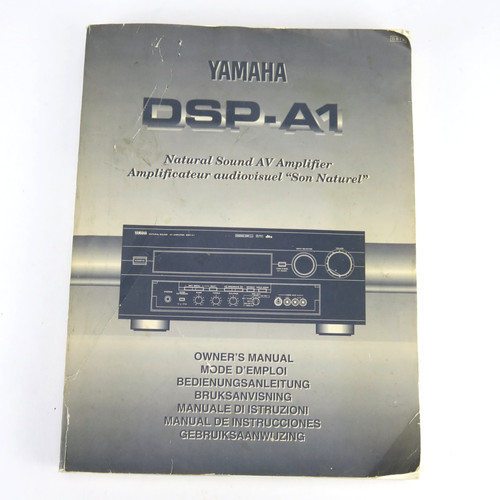 Original book yamaha dsp - original,