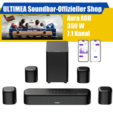 ULTIMEA 7.1 Soundbar Dolby Atmos mit Subwoofer, Surround Sound System für TV PC