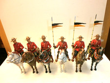 Konvolut 6 Mounties Canadier