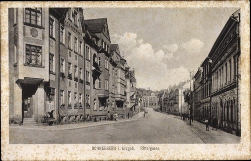 Schneeberg erzgebirge - ak, im