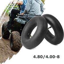 Schlauch 4.80/4.00-8 Zoll Schubkarre Sackkarre Bollerwagen mit Winkelventil