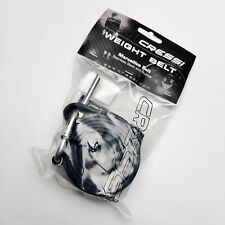 Cressi Marseilla Rubber Dive Belt - Black - Tauchgewicht Gürtel Edelstahl