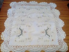 3  Advents -Weihnachtsdeckchen