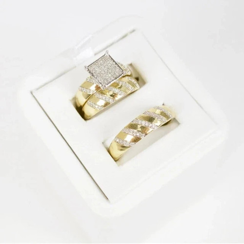 His her trio ring - trio, set