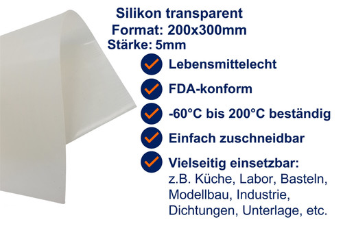 Silikon platte shore ca - silikon-platte,