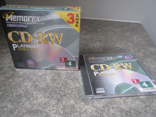Memorex platinum 4x - cd-rw,