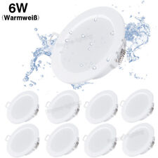 9x LED Einbaustrahler Spot