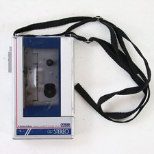 Tragbarer Kassetten Recorder Toshiba KT-S3 Gebraucht Silber Defekt