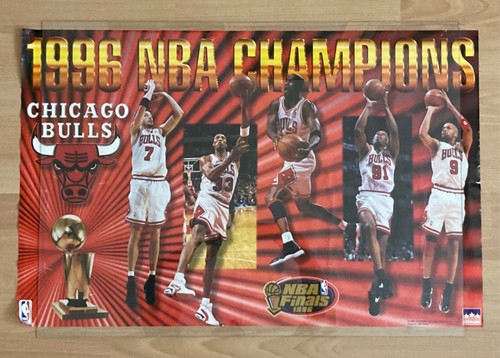 Nba poster chicago - nba, 1996