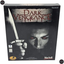 Dark Vengeance Mac OS Spiel Big Box SEALED NEW GT Interactive 1998