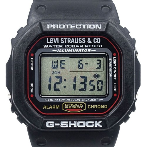 Casio shock levi - casio, g-shock