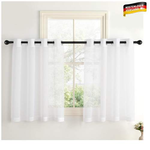 Voile gardinen 100x140cm - voile,