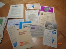 DDR BEDIENUNGSANLEITUNGEN