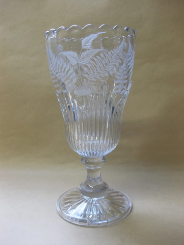 Große antike pressglas - große,