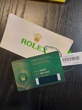 ROLEX Garantiekarte einer