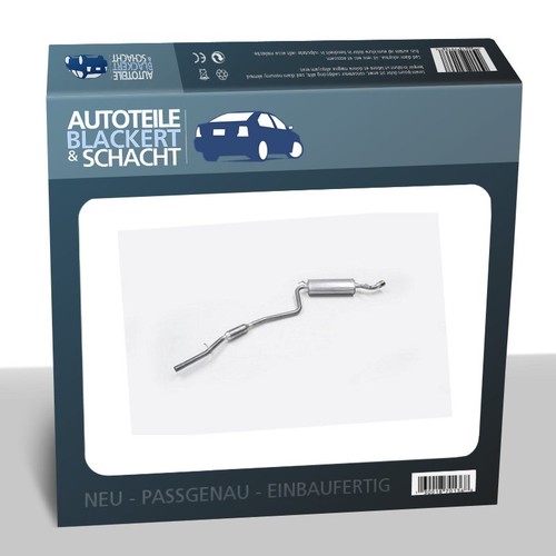 Auspuff endtopf für fiat - auspuff,
