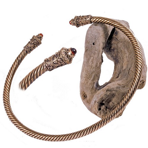 Bronze kelten halsreif - kelten,