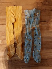 2 Strumpfhosen, von Tchibo - Gr. 98/104 - Hundemotiv - guter Zustand