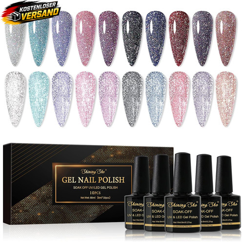Nagellack set farben - set, 10