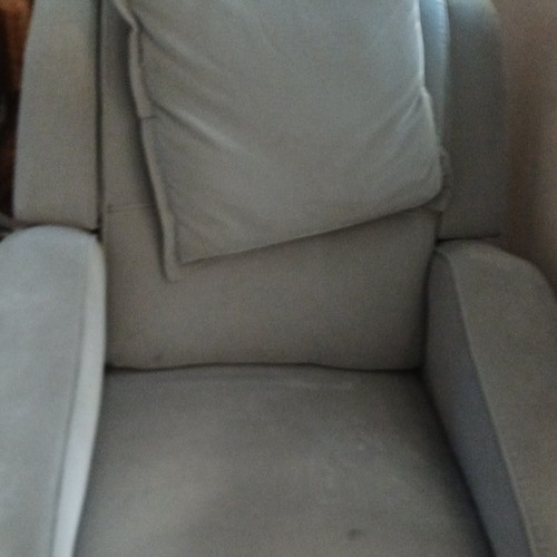 Fernsehsessel alcantara grau - alcantara,