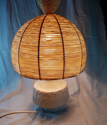 Retro edelstein tischlampe - retro,