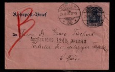 2) Rohrpostbrief innerhalb Berlins