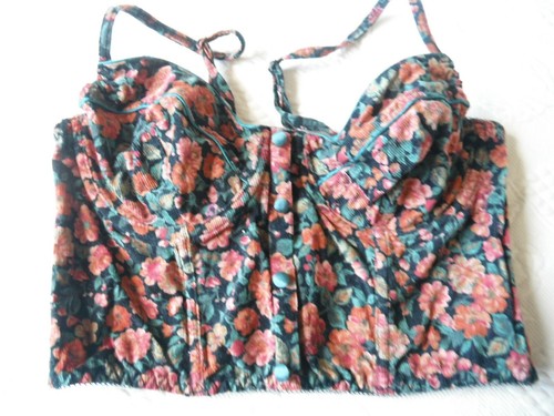 Bustier korsett samt mit - bustier,