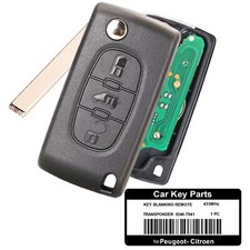Funkschlüssel Schlüssel für Peugeot Citroen Berlingo Partner bis 2010