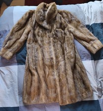Echt Pelz Nerz Mantel, Damen