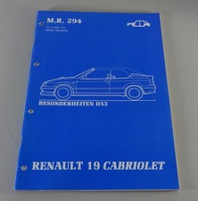 Werkstatthandbuch Renault 19 /