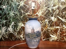 ROYAL COPENHAGEN Denmark, vintage Lampenfuss handgemalt, Höhe 37cm -2757/2983