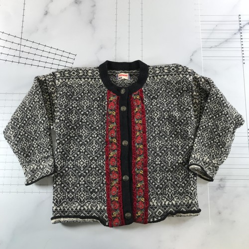 Vintage norwear strickjacke - vintage,