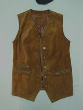 Choice by Steilmann Marken Echt Wild Leder Weste Gr.38 S  Western Damen Jacke