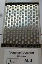 Vogelschutzgitter Alu blank