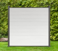 WPC Zaun Excellent Weiß Coex