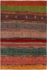 Perser Gabbeh Teppich Rot