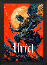 Uriel der Erzengel gerahmtes