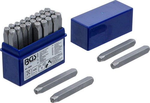 Bgs einschlagbuchstaben mm - einschlagbuchstaben,
