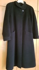 MANTEL lang von Hensel und Mortensen * Gr. 44 46 * dunkelblau * edel