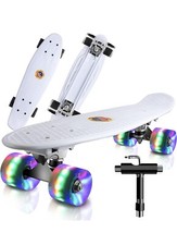Cutemelo Skateboards 55 cm Mini Cruiser Skateboard 