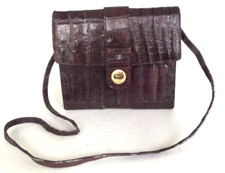 Damen Schultertasche echtes