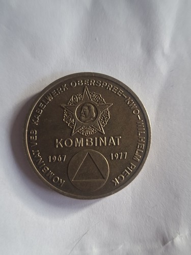 Ddr medaille jahre - medaille, 10