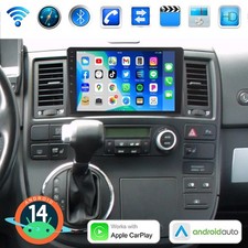 Android 14 Autoradio Apple Carplay WiFi GPS Navi Für VW T5 Multivan Transporter